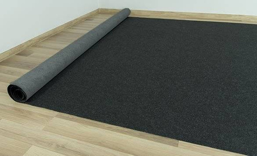 Wykładzina star bez filcu 78 antracyt szerokość 2 m