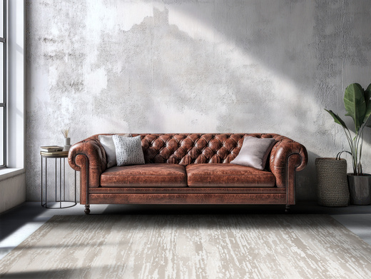 Dywan Nantes NT053A Vizon/Vizon Beż Krem Przeciany Tynk