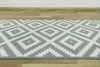 Antypoślizgowy chodnik romby szary 19 szerokość 80 cm