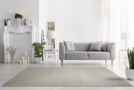 Wykładzina Sphinx-special 73 Kaszmir Szarobeżowy Lśniący filc szerokość 4 m