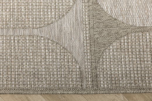 Dywan Sznurkowy Oria 65000/VH7-X Beż Szary Gruby Splot Outdoor