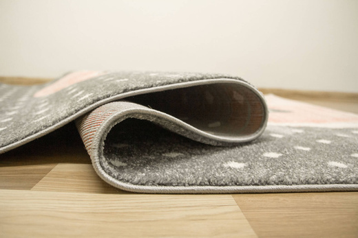 Dywan Dziecięcy Lima 1206A l.grey/l.pink Flaming Róż