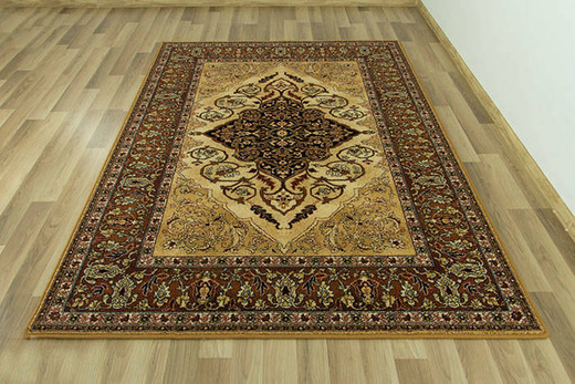 Wełniany Dywan Isfahan leyla bursztyn