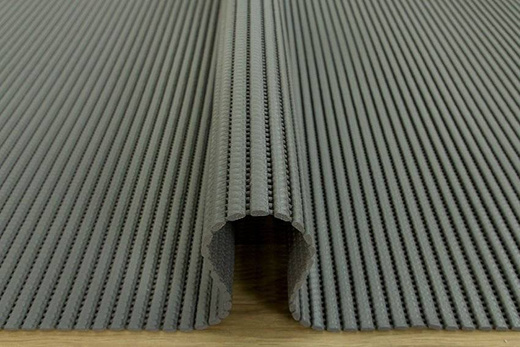 Mata Łazienkowa Softy-tex 801 szary szerokość 65 cm