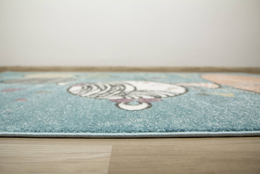 Dywan Dziecięcy Lima 9393B blue/rose Baletnica Dziewczynka Róż Niebieski