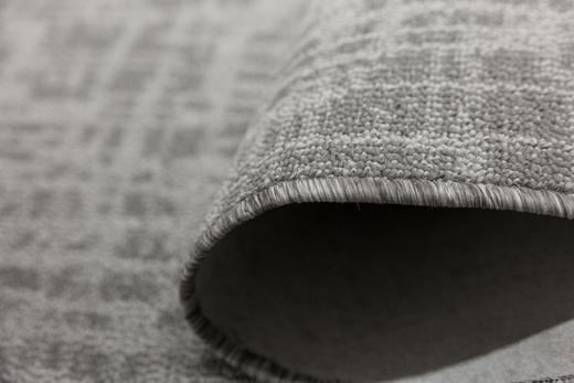 Dywan Pętelkowy Traffic 71 Szary Kratka Melanż