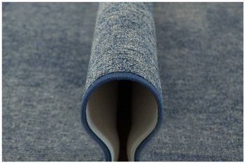 Wykładzina Serenity 81 Szaro niebieska szerokość 4 m