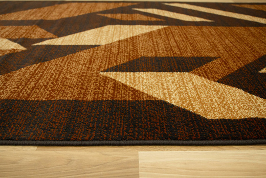 Dywan Agnella Standard Kanas Cynamon Beż Brąz Abstrakcja