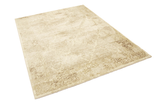 Lśniący Dywan Allora Plus 7754A l.beige Beż Krem Złoty Ornament