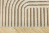 Dywan Misha J487A d.beige/beige Beżowy Geometria Linie