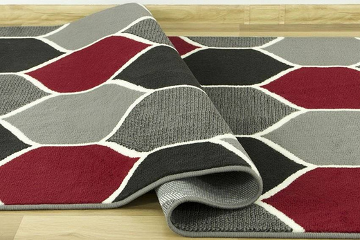 Dywan LUNA 503833/51915 grey/red