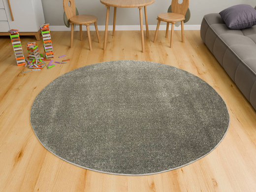 Okrągły Dywan Lima 2081A l.grey/l.grey Szary