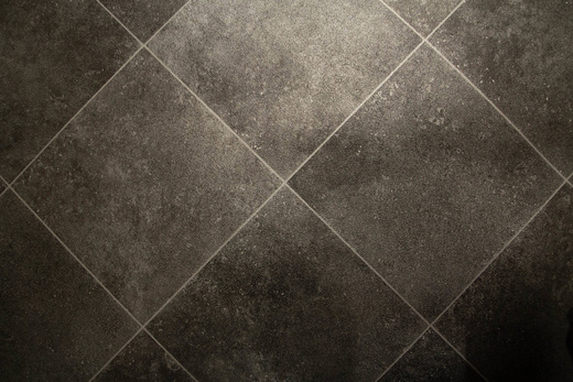 Wykładzina PCV Atlantic Toulouse 009 Antracyt Srebrny Romby szerokość 2,5 m