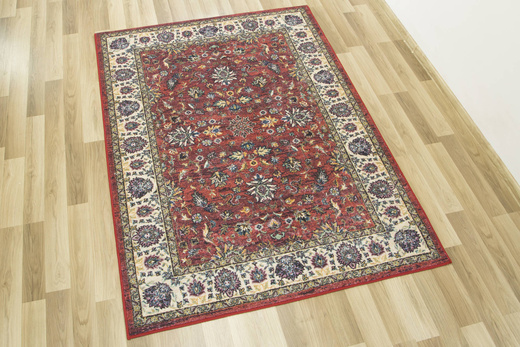 Dywan Hera Classic Red Pes HD Ornament Czerwony