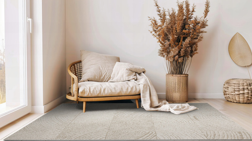 Dywan Dwustronny Sznurkowy Brussels 205729/10820 jute Jasny Beż Krem Drewno Outdoor