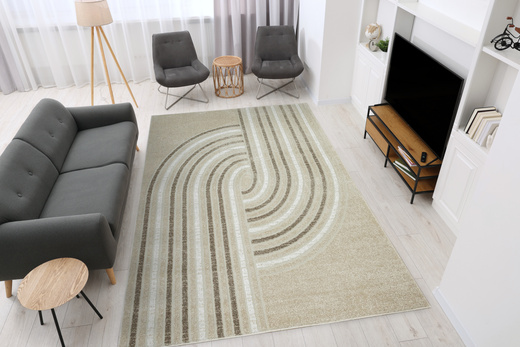 Dywan Matara P138A l.beige/m.beig Beż Krem Geometria