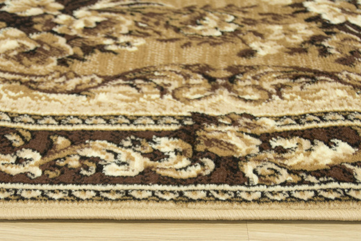 Chodnik Gold 235/12 beż szerokość 100 cm