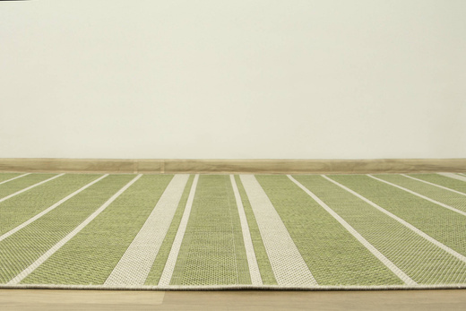 Dywan Sznurkowy Split 48118/461 Oliwkowy Zielony Beż Pasy