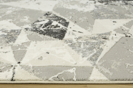 Dywan DAVINCI 2987A d.grey/grey Z84-21 Krem Szary Przecierany Marmur