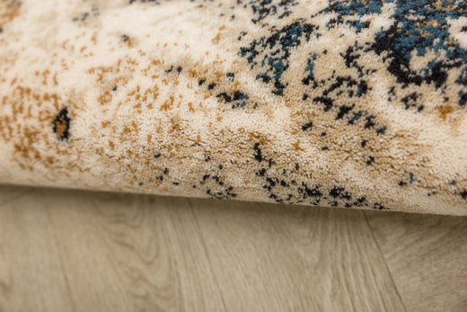 Wełniany Dywan Isfahan Clario Krem Marmur Terrazzo Beż