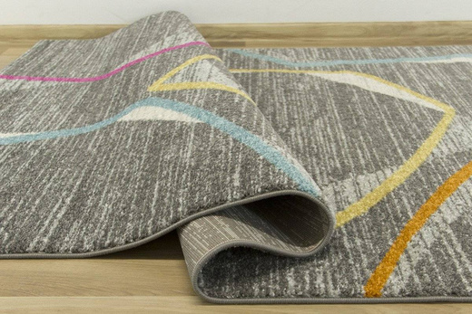 Dywan EMILY 2326A yellow/d.gri