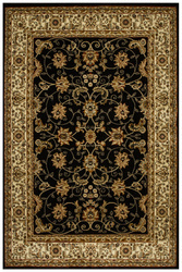 Dywan Super Rose 2338A black/cream Ornament Czarny Beż Krem