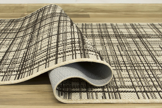 Dywan FLEX 19171/19 Brąz Kratka