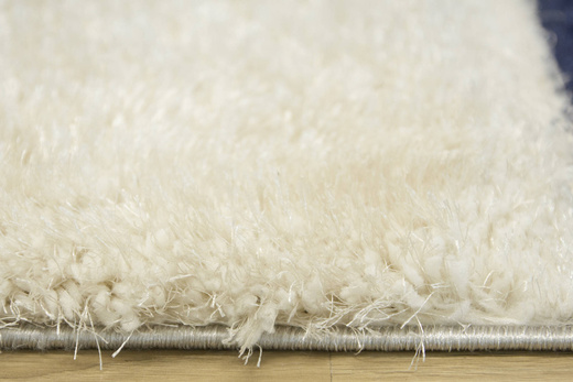 Dywan Shaggy California P477A anthracite/blu Trójkaty Krem Szary Niebieski