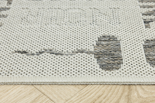 Antypoślizgowy Dywan FLEX 19118/P19 Krem Brąz