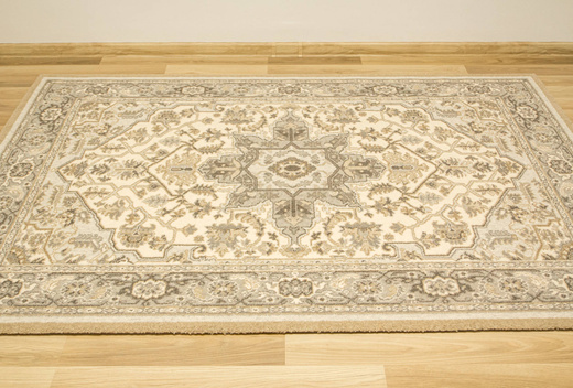 Wełniany Dywan Tempo Natural-B Harvey Jasny Szary