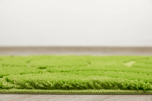 Dywanik Łazienkowy Antypoślizgowy Kobe Light Green Jasny Zielony Linie