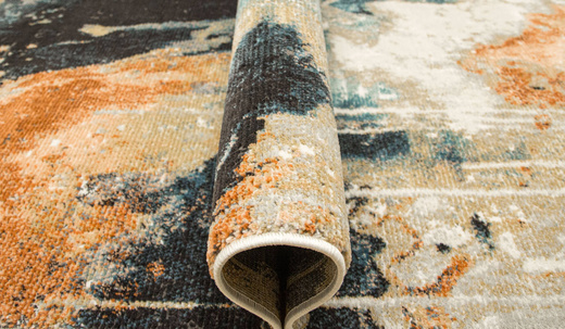 Dywan Lucca 9815B l.grey/cream Abstrakcyjny Turkus Grafit Łosoś