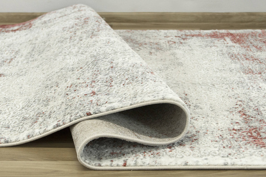 Dywan DAVINCI 2019A d.red/beige Z86-45 Ornament Kremowy Ciemny Czerwony