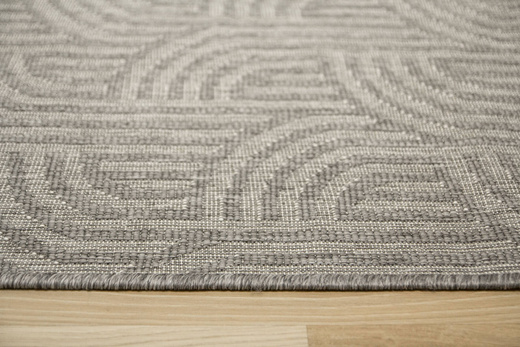 Dywan Dwustronny Sznurkowy Brussels 205725/10010 Silver Linie Outdoor