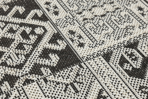 Antypoślizgowy Dywan FLEX 19636/91 Brąz Beż Patchwork