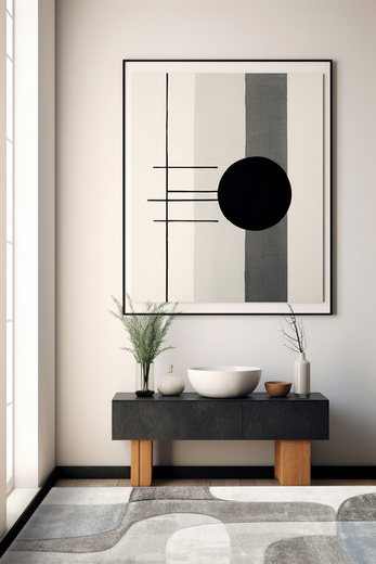 Dywan Kandy N381A l.grey/blue Szary Niebieski Fryz