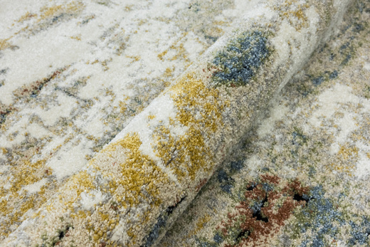 Dywan Bosa K424A cream/beige Kremowy Szary Abstrakcja