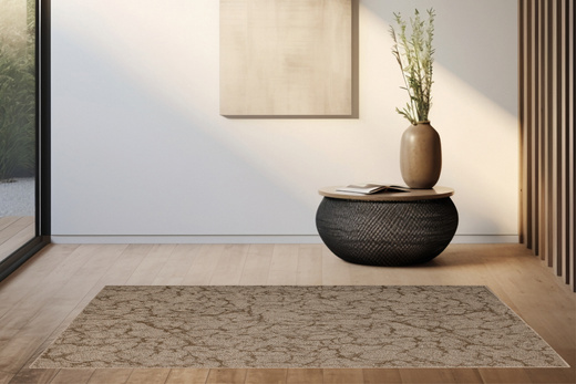 Dywan Pętelkowy Marble 90 Brąz Beż Marmur Melanż