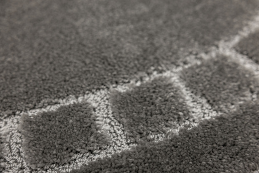 Dywanik Łazienkowy Antypoślizgowy Ocean Grey Szary Owalny