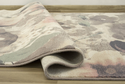 Wełniany Dywan Isfahan Marica Piaskowy