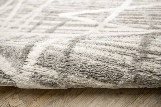 Dywan Loris G162D cream/d.grey Srebrzysty Szary Krem