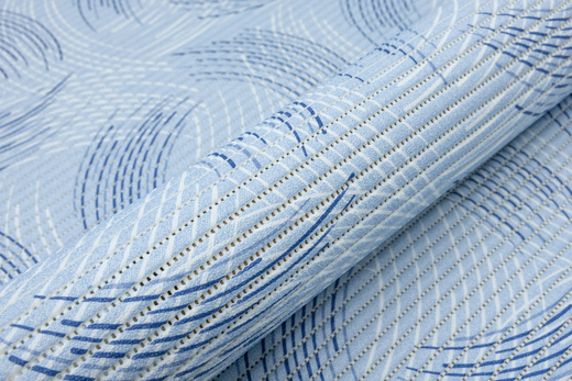 Mata Łazienkowa 88A Niebieski szerokość 65 cm