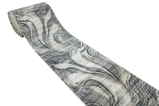 Chodnik Matara P176A m.grey/sp.antra Szary Fale szerokość 80 cm