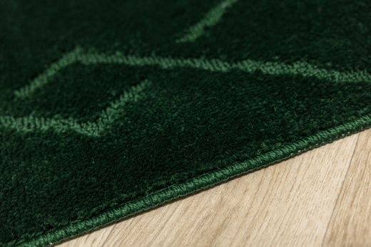 Komplet 2-częściowy Łazienkowy Moreno Green Butelkowa Zieleń Romby