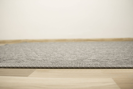 Dywan Dwustronny Sznurkowy Brussels 205855/10010 Silver Szary Krem Cegiełki Jodełka Outdoor