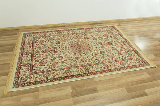 Dywan Isfahan 5257 cream/cream z frędzlami