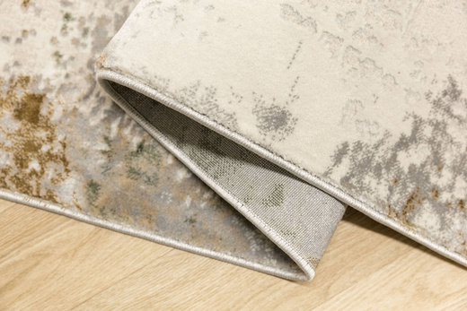 Dywan Verano H523A cream/l.green Krem Szary Zielony Abstrakcja Beton