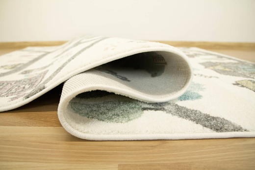 Dywan Dziecięcy Lima 9376A cream/l.grey Uliczki Krem Pastele