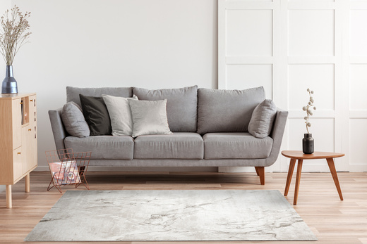 Dywan Nantes NT071A Vizon/Vizon Szarobeżowy Marmur