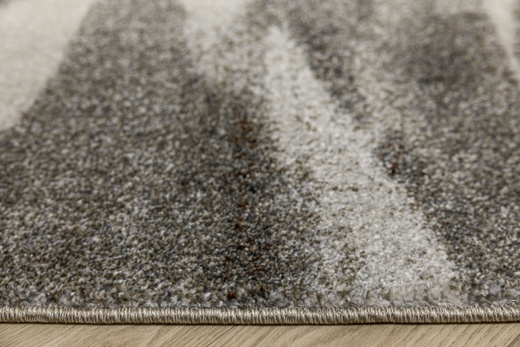 Chodnik N282A l.grey/d.grey Szary Brąz szerokość 100 cm